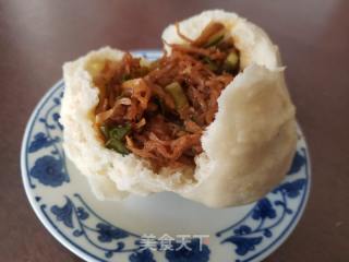 干萝卜丝馅包子的做法步骤：15