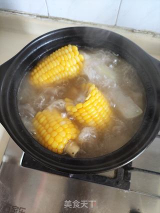 冬瓜玉米龙骨汤的做法步骤：7