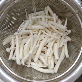 白玉菇松蘑回锅肉的做法步骤：8