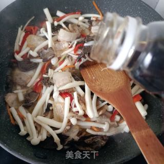 白玉菇松蘑回锅肉的做法步骤：20