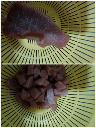 菠萝咕噜肉的做法步骤：3