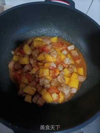 菠萝咕噜肉的做法步骤：9