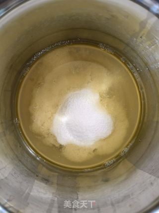 #早餐#低卡低脂的芋泥魔芋盒子蛋糕的做法步骤：6