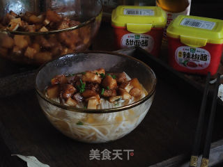 简易辣酱面的做法