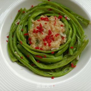 蒜泥豇豆角的做法步骤：9