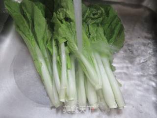 鸡蛋开洋炒毛毛菜的做法步骤：3