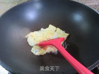 鸡蛋开洋炒毛毛菜的做法步骤：5