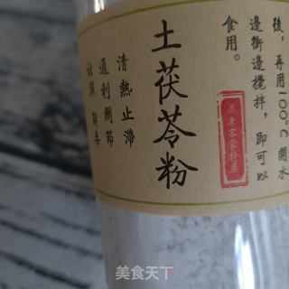 花生茯苓粉的做法步骤：1