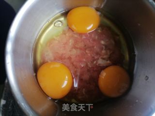 鸡蛋肉饼汤的做法步骤：3