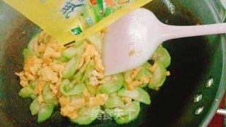 丝瓜炒蛋的做法步骤：11