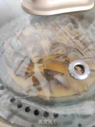 蛤蜊蒸蛋的做法步骤：7