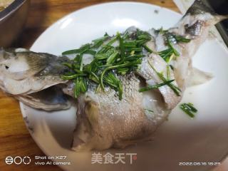家常清蒸鲈鱼的做法步骤：3