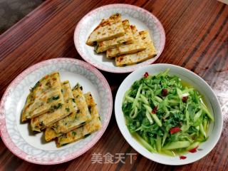 葱油饼的做法步骤：17