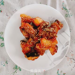 糖醋鱼块的做法步骤：10