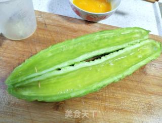 苦瓜蒸蛋的做法步骤：5