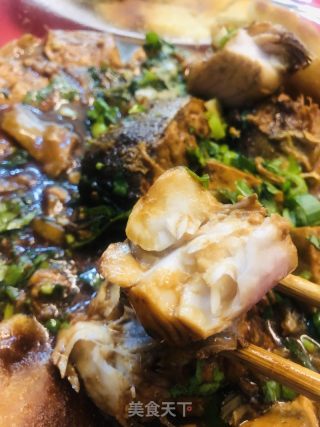 酱焖鲢鱼尾的做法步骤：16