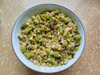 卤肉豆角包子馅