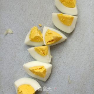 鸡蛋花生拌西生菜的做法步骤：9