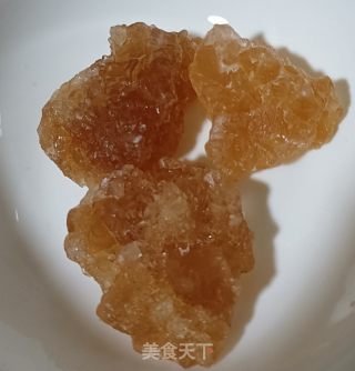 木瓜桃胶皂角米炖牛奶的做法步骤：5