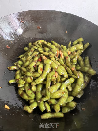 凉拌毛豆的做法步骤：5