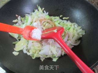 洋葱炒牛心菜的做法步骤：10