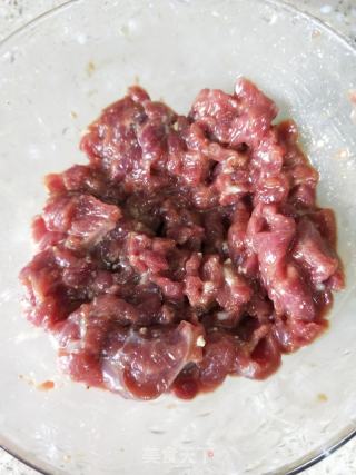 牛肉滑蛋的做法步骤：3
