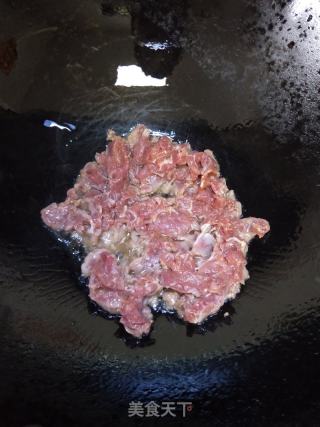 牛肉滑蛋的做法步骤：7