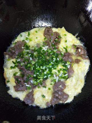 牛肉滑蛋的做法步骤：12