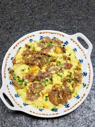 牛肉滑蛋的做法步骤：13
