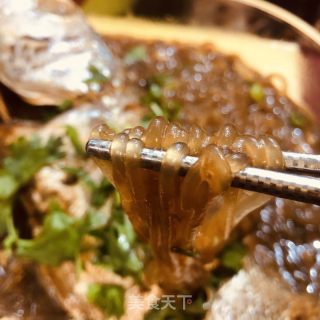 大黄鱼炖粉条的做法步骤：15