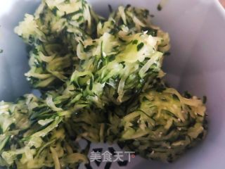 黄瓜鸡蛋水饺的做法步骤：7