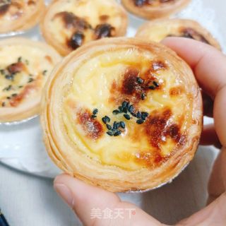 榴莲蛋挞的做法步骤：16