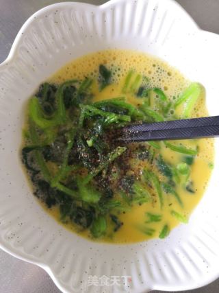 菠菜烘蛋的做法步骤：6