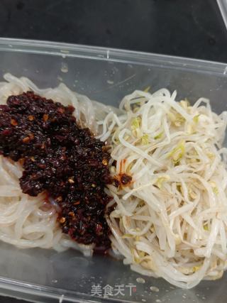 魔芋粉拌豆芽儿的做法步骤：4