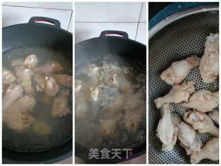 卤鸡翅根的做法步骤：1
