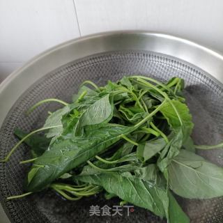 野苋菜肉馄饨的做法步骤：2