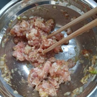 野苋菜肉馄饨的做法步骤：8