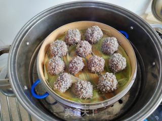 土豆珍珠丸子的做法步骤：7