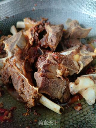 红烧牛排骨的做法步骤：6