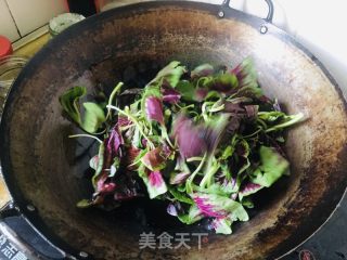 清炒红苋菜的做法步骤：3