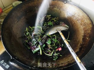 清炒红苋菜的做法步骤：5