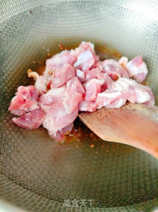 山药烧牛肉的做法步骤：4