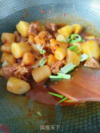 山药烧牛肉的做法步骤：12