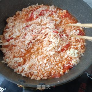 金针菇肉沫汤的做法步骤：8
