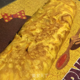 土豆丝蛋卷的做法步骤：10