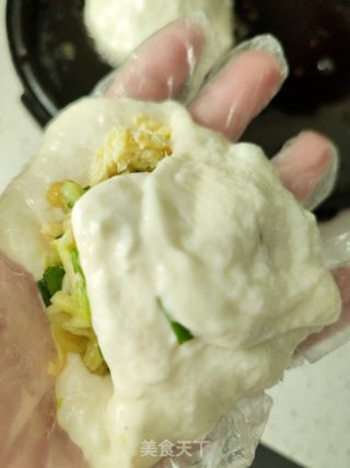 西葫芦鸡蛋馅饼的做法步骤：23