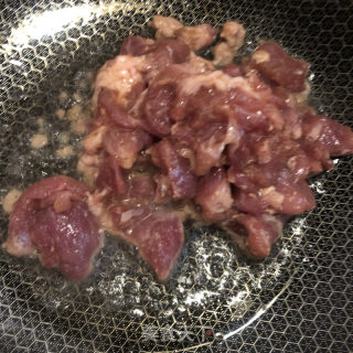 蒜苔炒肉的做法步骤：8