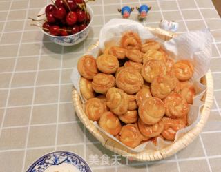 中式猪油腰果酥的做法步骤：13