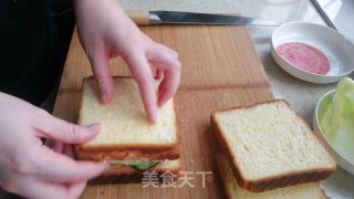 鸡蛋吐司面包的做法步骤：23