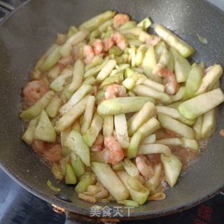 茄子炒虾仁的做法步骤：12